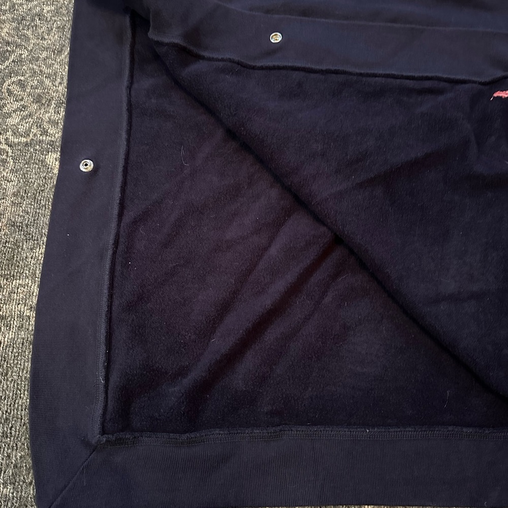 Ralph Lauren navy sweatshirt poncho - Picture 4 of 10